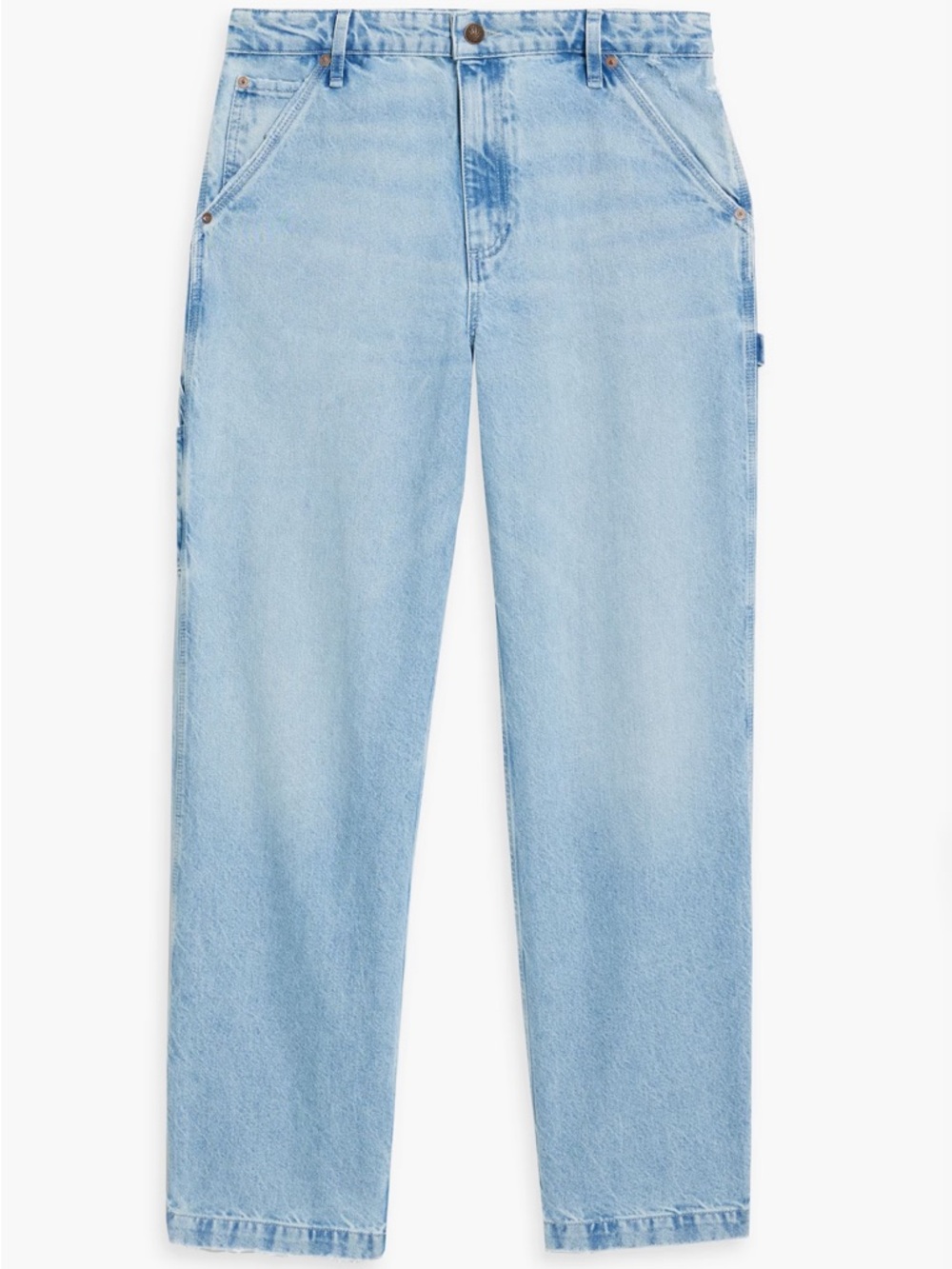 NWT--RAG & BONE Sid faded mid-rise straight-leg jeans Size 29
